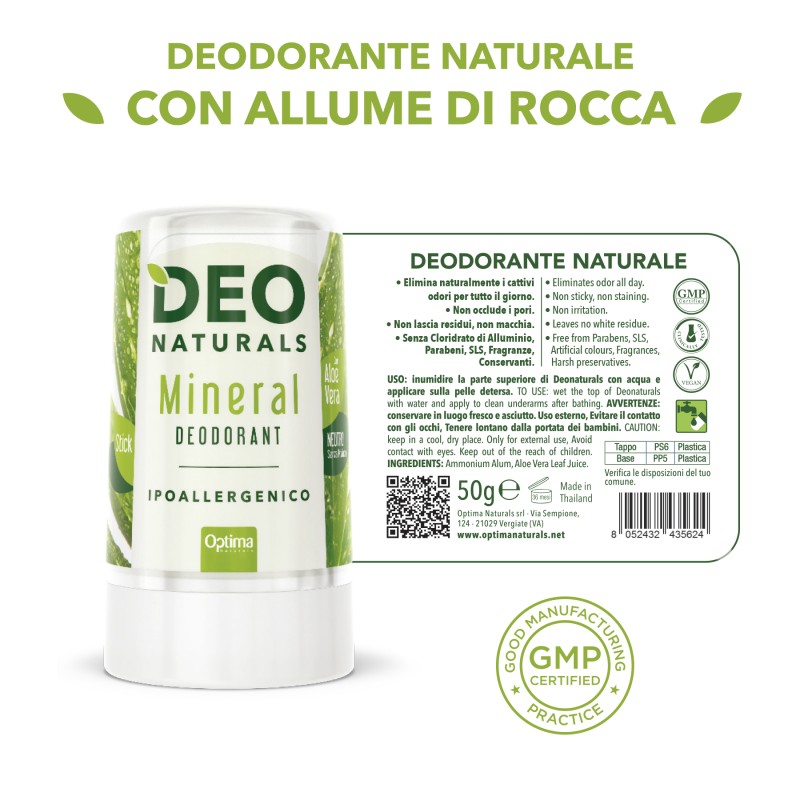 Deo Naturals Stick Aloe 50g %separator% %brand%