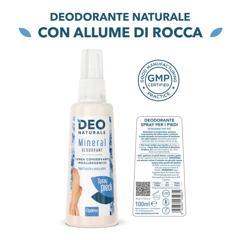 Deo Naturals Spray Piedi 100 g %separator% %brand%