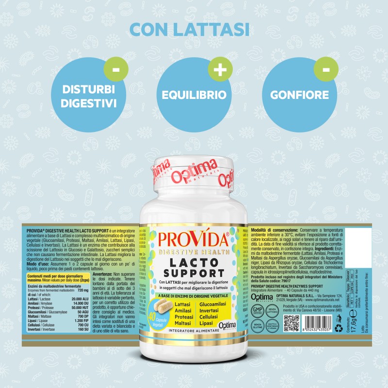 Lacto support Provida 40 capsule %separator% %brand%